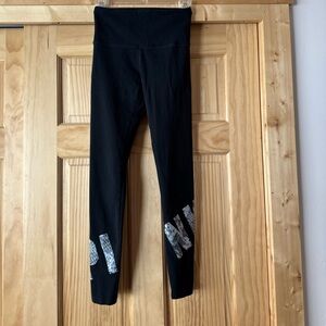 Victoria's Secret PINK Leggings Size XS Ultimate Yoga Black Stretch Leggings